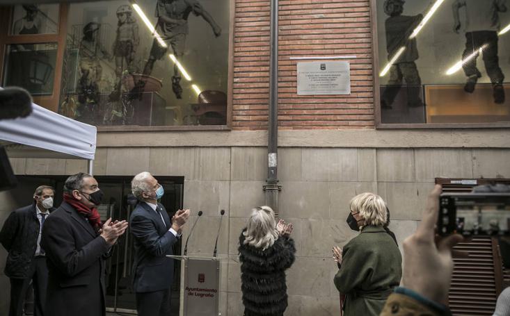 Una placa para no olvidar lo que pasó en Logroño hace 40 años