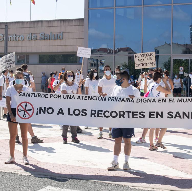 'Santurde de Rioja en defensa de una sanidad pública digna' se opone a cerrar los consultorios