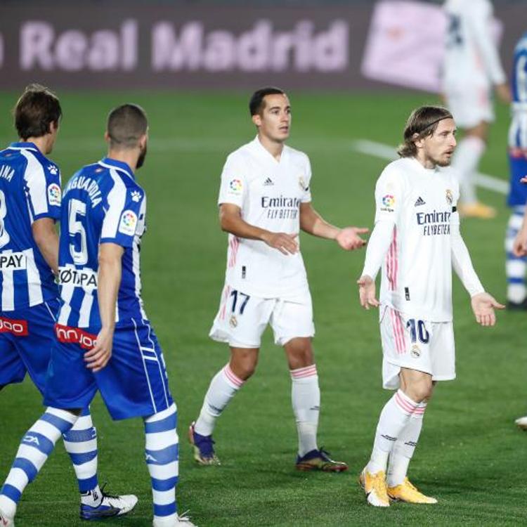 El Madrid tira media hora y Courtois le remata