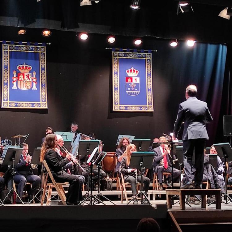 La banda de música de Santo Domingo celebró Santa Cecilia con un concierto