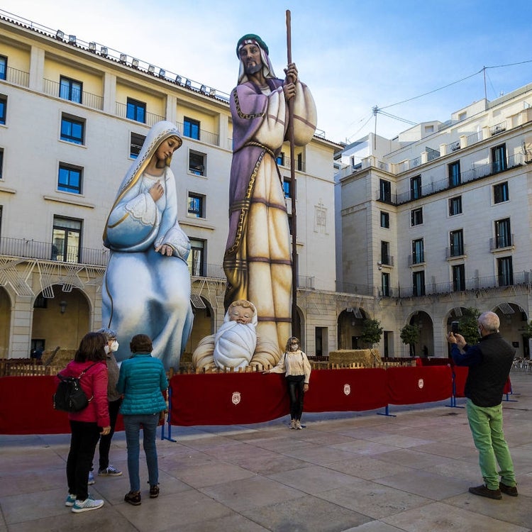 Armar el belén a lo grande