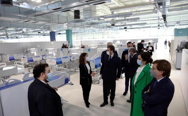 Ayuso inaugura en Madrid el hospital de pandemias, «abierto a toda España»