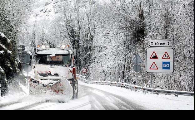 Los cuatro colores de la nieve que debes conocer antes de conducir