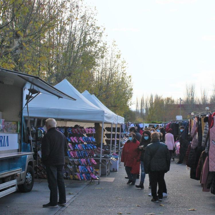 El mercadillo de Nájera vuelve a abrir