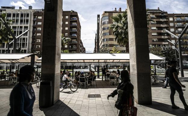 Logroño desciende ligeramente sus casos activos de coronavirus