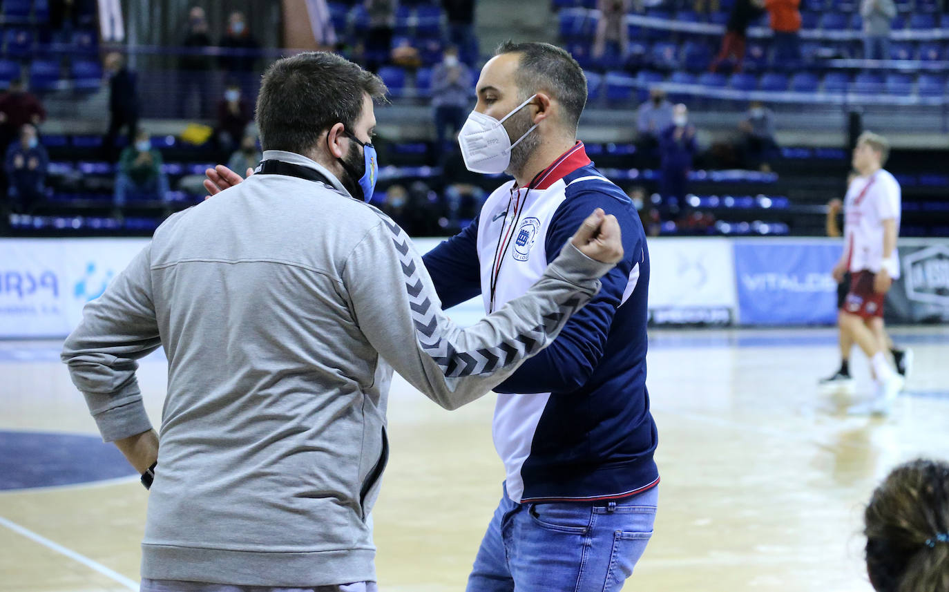 Las imágenes de la victoria del Ciudad de Logroño ante el Granollers