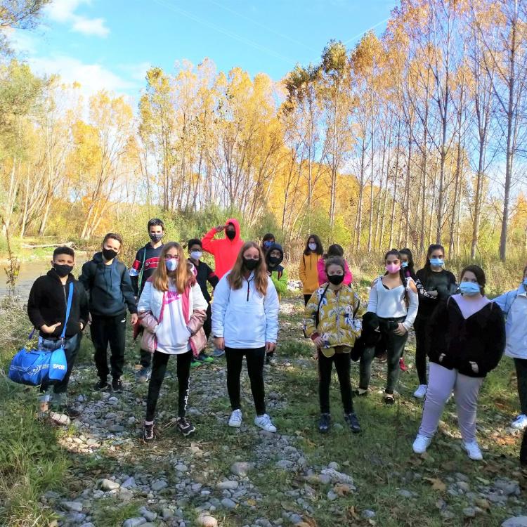 Los alumnos del Rey Don García de Nájera analizan el estado ambiental de los ríos