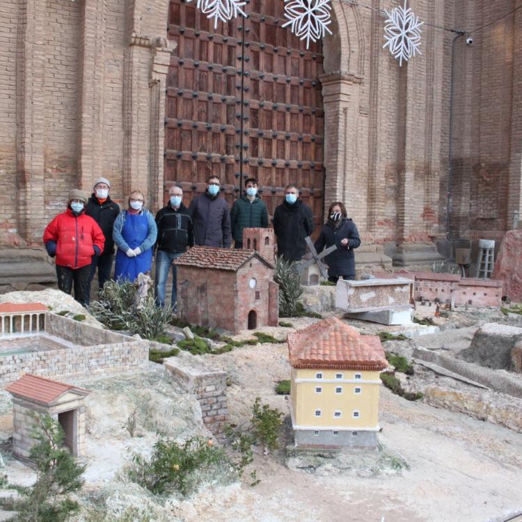 El belén monumental de Alfaro reivindica el patrimonio histórico de Alfaro