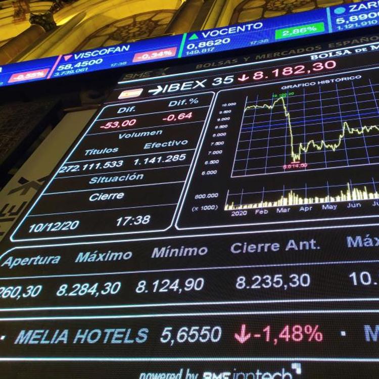 El Ibex-35 baja un 3% en la semana e interrumpe su racha