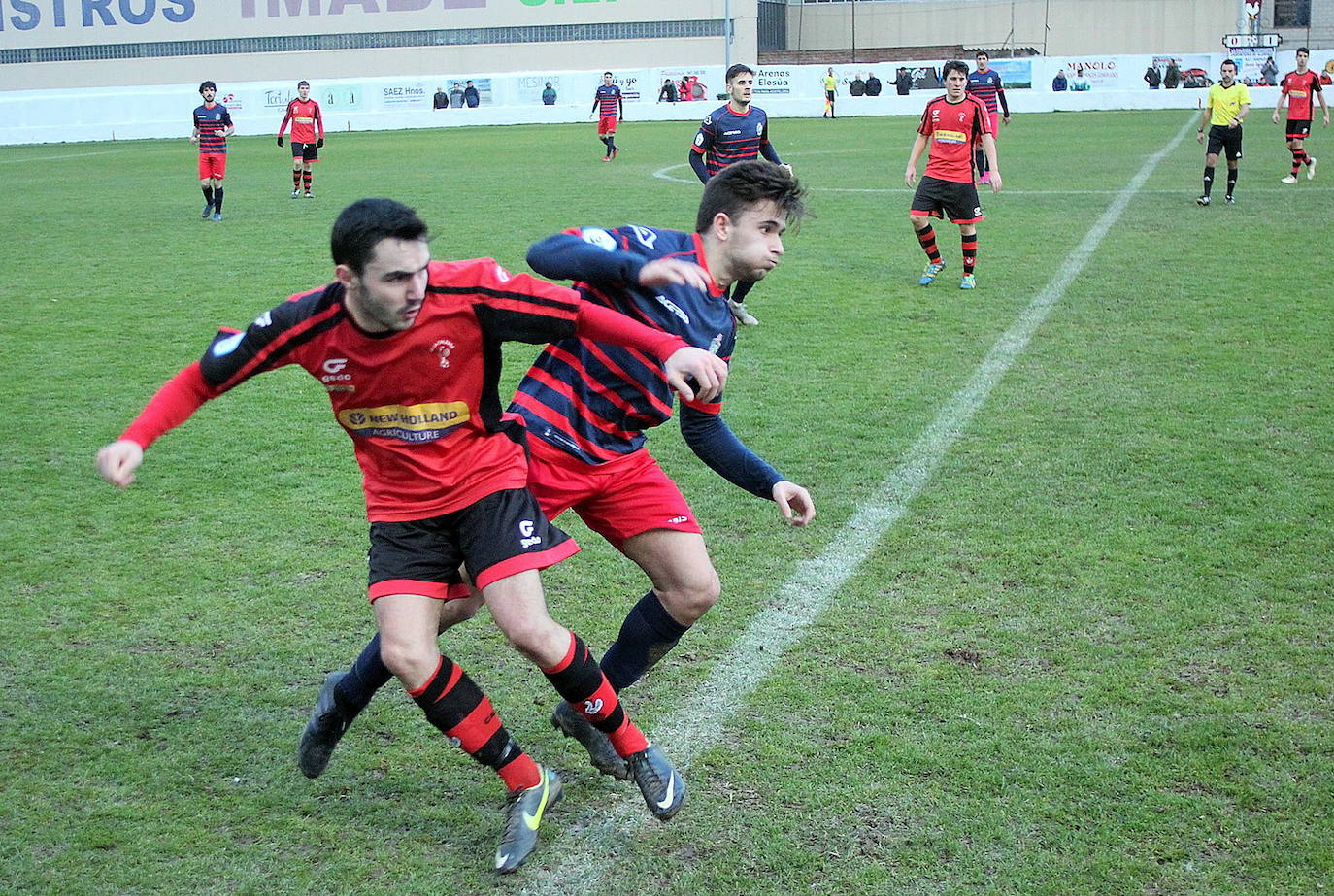 El partido entre La Calzada y el Anguiano, aplazado por Covid-19