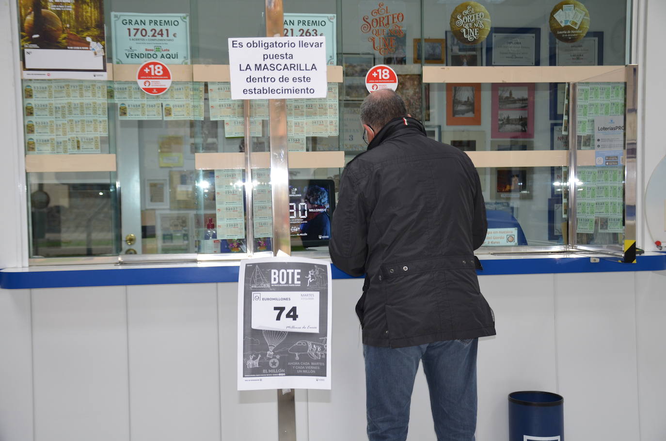 Calahorra: Del Gordo de hace 18 años a las terminaciones y pedreas