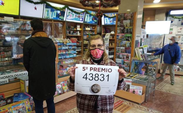 Un agraciado en el barrio La Estrella de Logroño