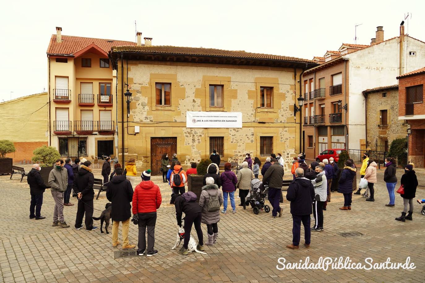 'Santurde por una sanidad pública digna' trasladó a Salud el empeoramiento de la atención sanitaria por los recortes