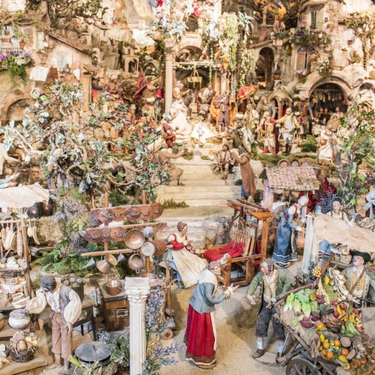 La catedral de Santo Domingo se llena de belenes y nacimientos