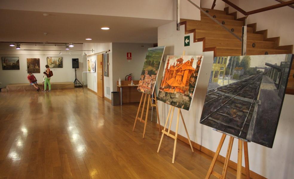 Exposición de las obras sobre rincones alfareños