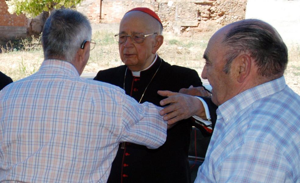 Las exequias del cardenal Martínez Somalo en Baños se celebrarán la próxima semana