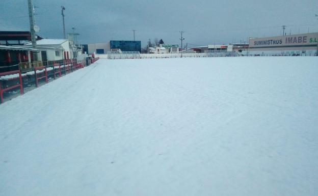 Suspendido de nuevo el La Calzada-Anguiano, esta vez por la nieve