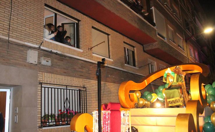 Arnedo recibe a los Reyes Magos