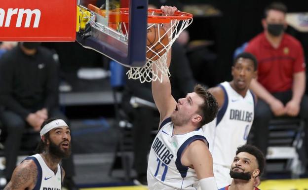 Doncic doblega a unos Nuggets sin Campazzo