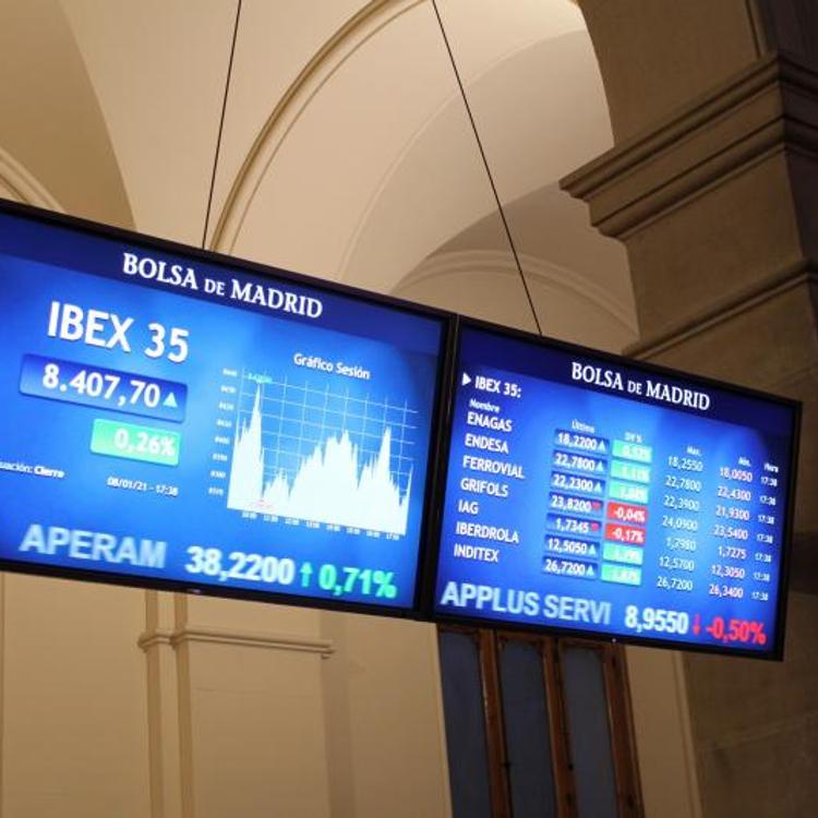 El Ibex-35 pierde un 2,1% semanal pese al billonario plan de Biden