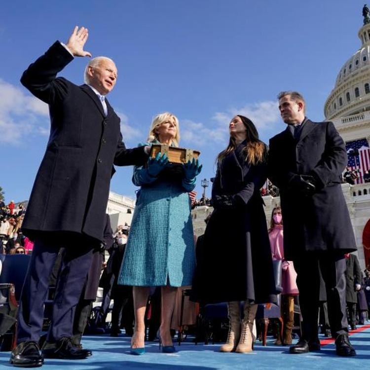 Los momentos más destacados de la toma de posesión de Joe Biden