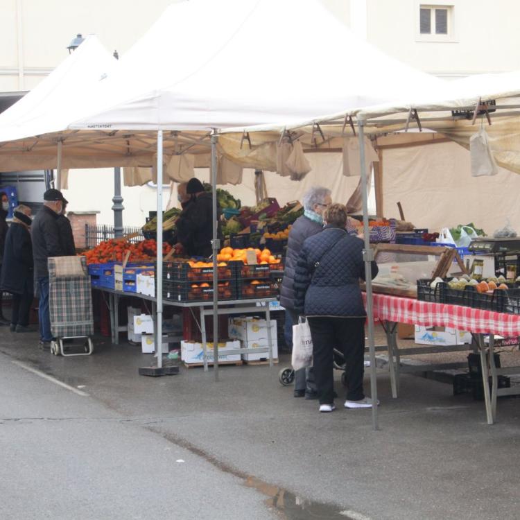 Alfaro celebró el mercadillo para dar salida a los bienes ya adquiridos por los comerciantes