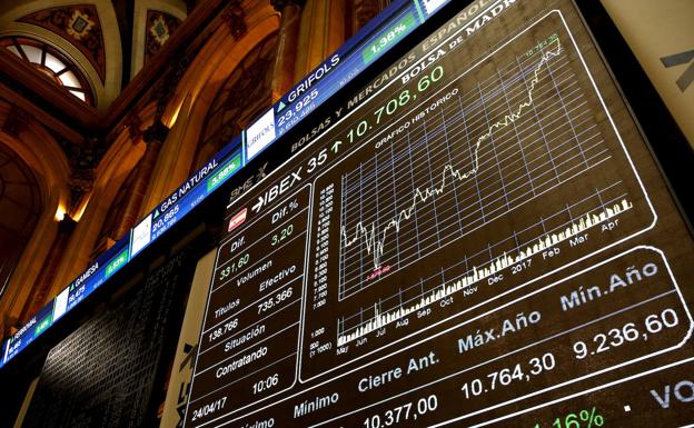 El Ibex-35 cierra enero con una caída del 4%