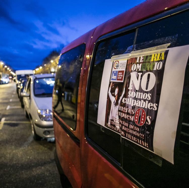 Comercio y hostelería de La Rioja Baja vuelven a la calle contra el cierre y pidiendo ayudas