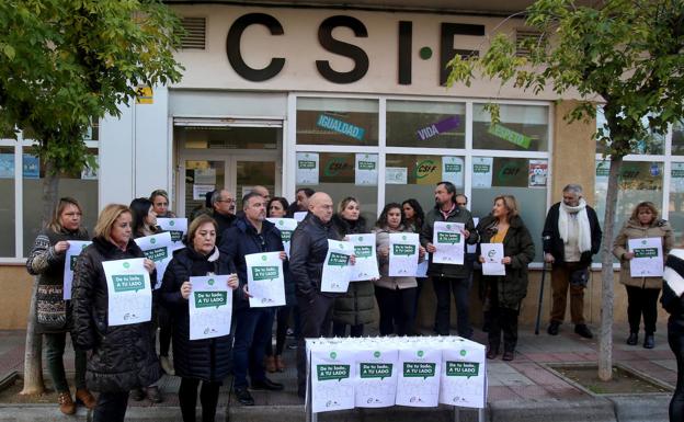 CSIF exige un plan de vacunación para los docentes mayores de 55 años