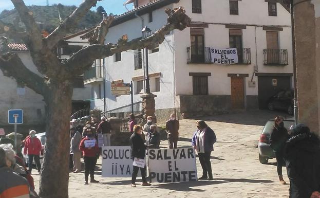 El deterioro del viaducto San Martín de Ortigosa obliga a cerrarlo al tráfico