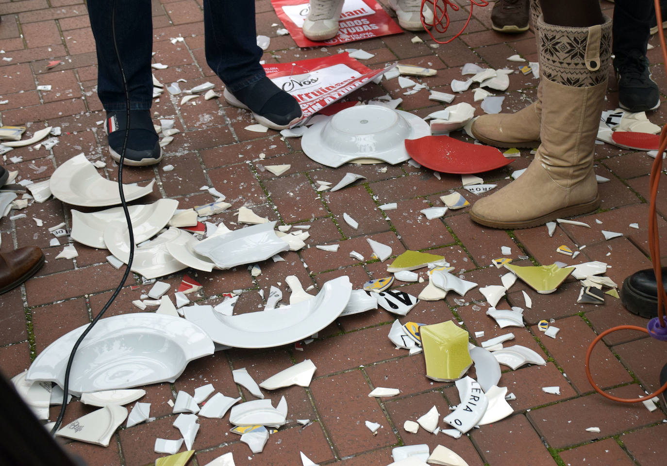 La hostelería vuelve a 'romper platos' en Logroño