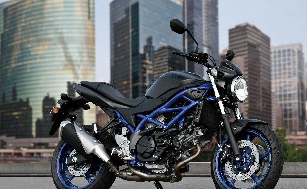 Nueva gama de colores para la Suzuki SV 650 2021