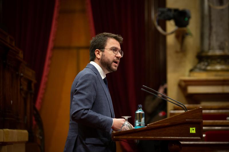 Pere Aragonès descarta la repetición electoral