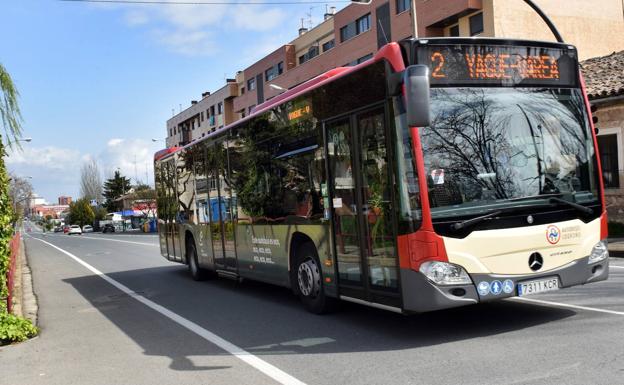 Los autobuses de Logroño estrenan el lunes tarifas y frecuencias