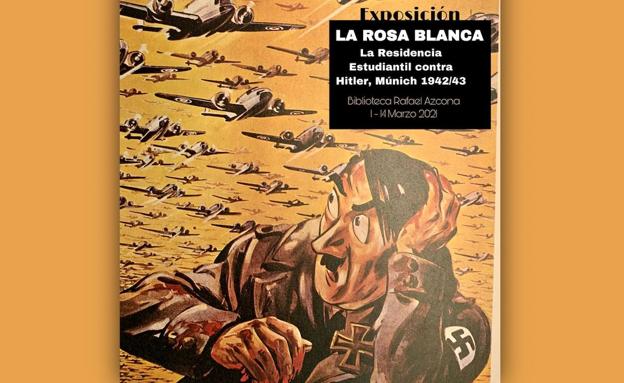 La Biblioteca Rafael Azcona acoge una exposición sobre el movimiento 'La Rosa blanca' contra el nazismo