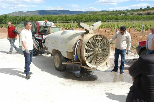 Empiezan los tratamientos para enfermedades y plagas