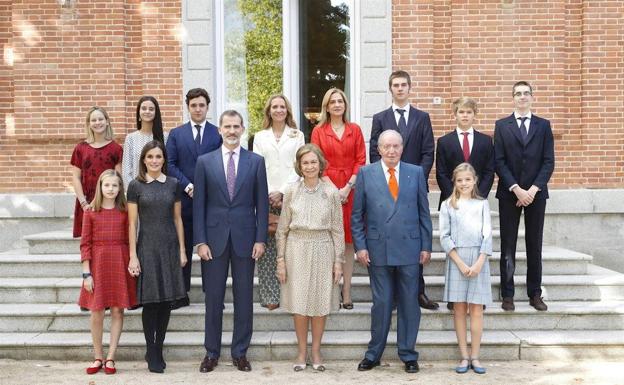 La pesada carga de la familia de Felipe VI