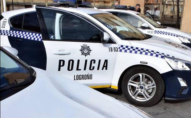 Detenido un menor por conducción temeraria por el centro de Logroño