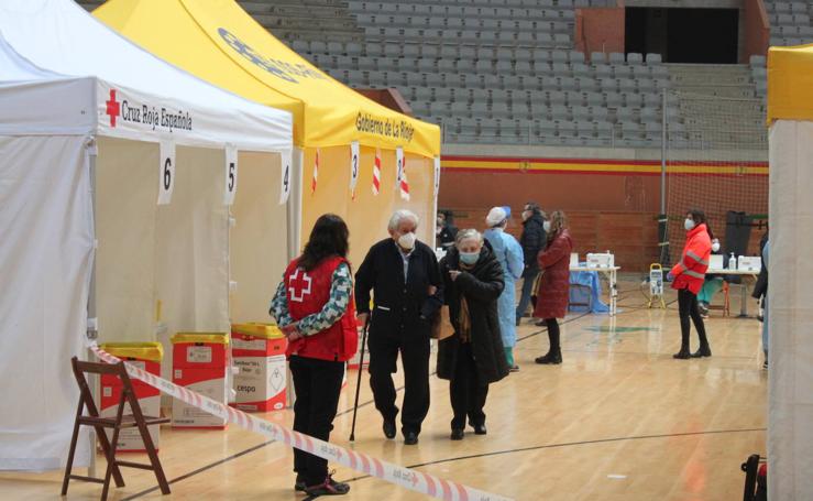 Arnedo empieza a vacunar a los mayores de 80 años