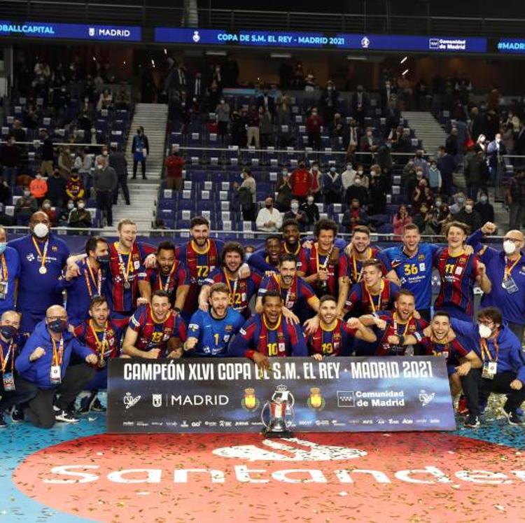 El Barça, campeón de Copa ante el Ademar