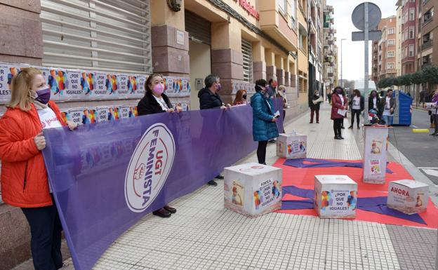 UGT cree que aún quedan «razones para seguir luchando contra la desigualdad laboral»