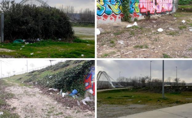 La Guindilla: la zona de Las Norias repleta de basura tras el mercadillo