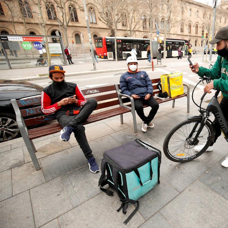 Seguridad laboral para los 'riders'