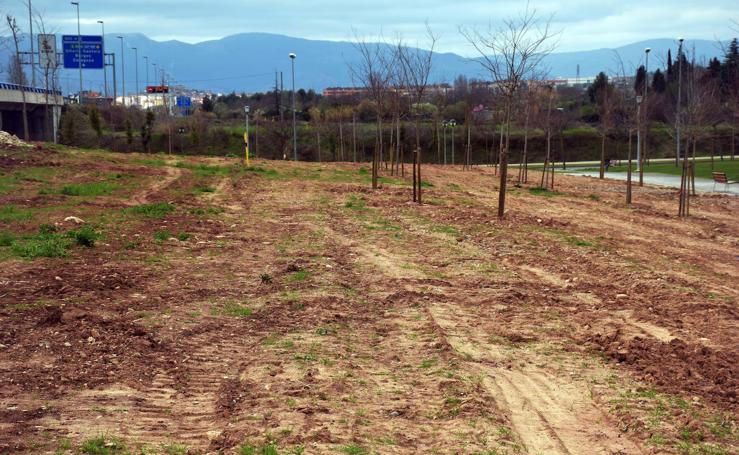 El parque Juan Gispert no convence en Logroño