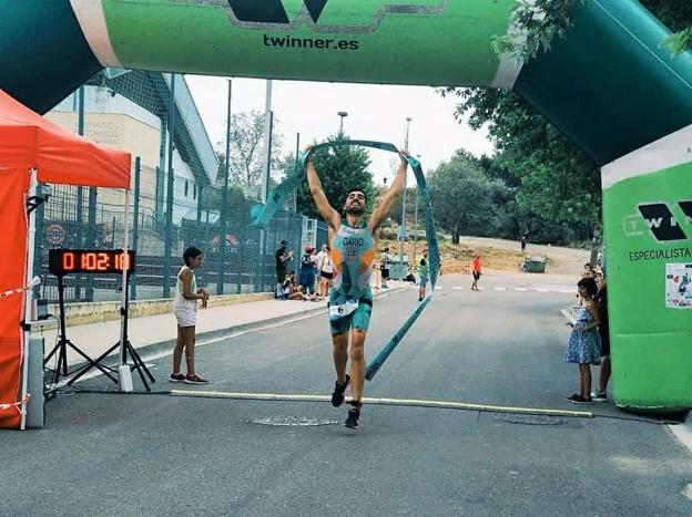 De la portería de fútbol al Campeonato de España de Duatlón