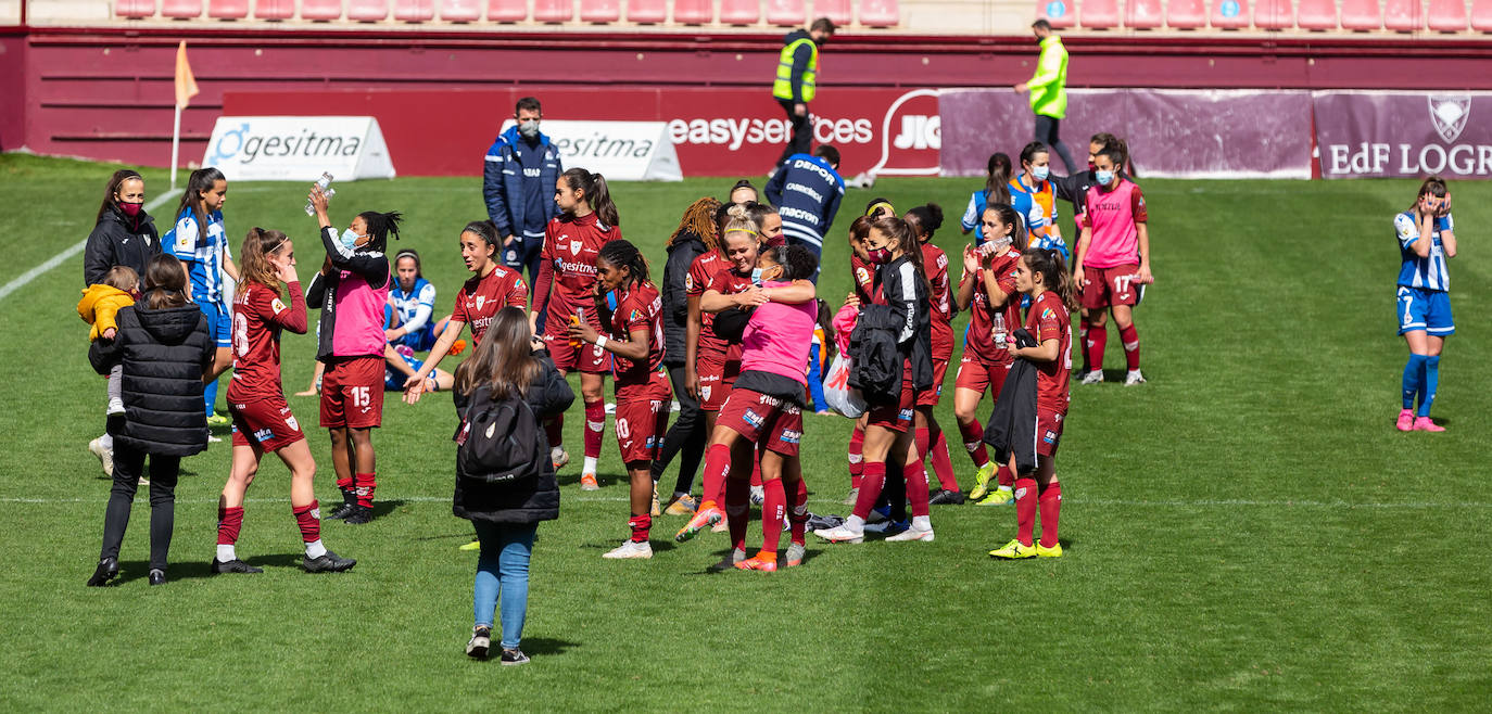 Las imágenes de la victoria del EDF Logroño ante el Deportivo