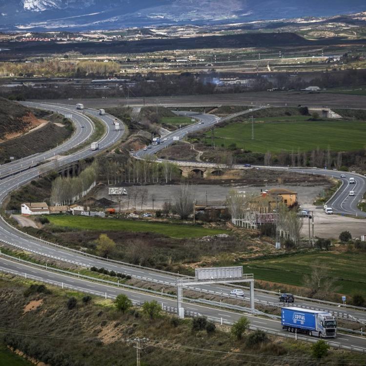 Aragón abre hoy otro tramo de la A-68, que en La Rioja se reduce a la Ronda Sur