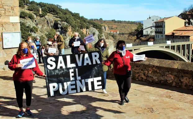 Desacuerdo por el convenio para financiar el arreglo del puente de Ortigosa