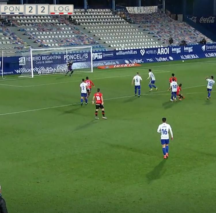 Vídeo: Agónico empate de la Ponferradina ante el Logroñés