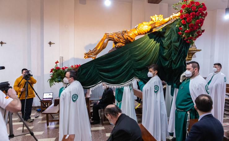 El Cristo en la Cruz, de la Cofradía de las Siete Palabras